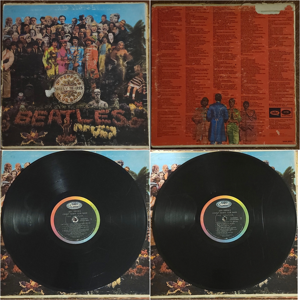 The Beatles Sgt. Pepper (MAS-2653) - Vinyl 2 LP (1967)